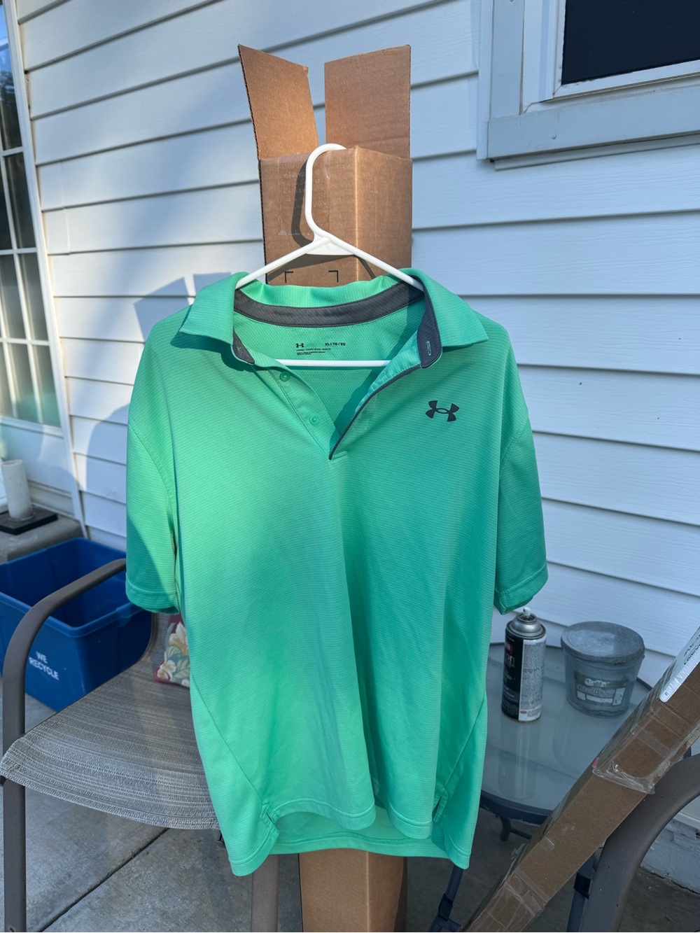 Under Armour Men’s Mint Green Performance Polo